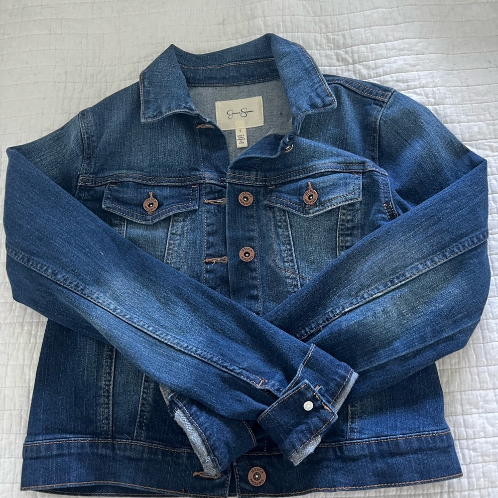 Jessica Simpson Blue Denim Jacket